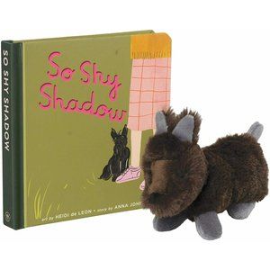 Manhattan Toy So Shy Shadow Baby and Toddler Board Book + Stuffed Animal